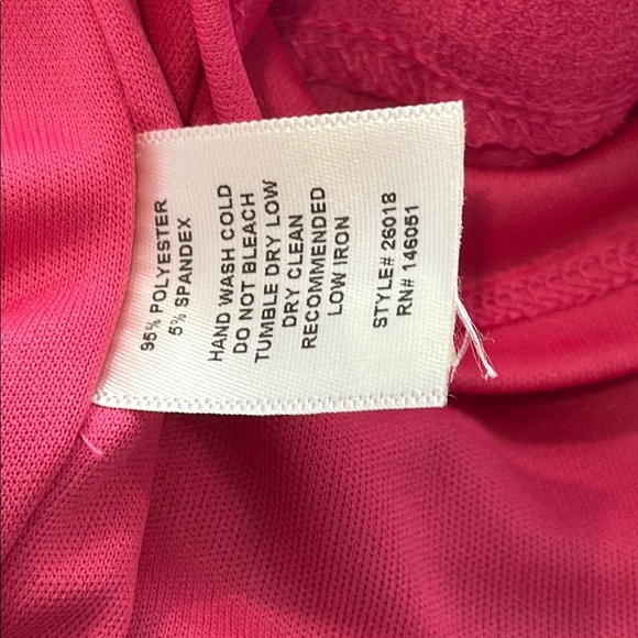 Monteau Medium Pink Sleeveless Tank Top - Picture 6 of 6